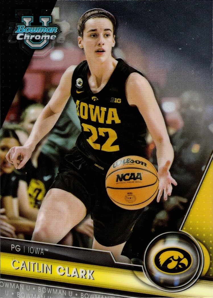 Amazon.com: 2023-24 Bowman University Chrome #34 Caitlin Clark 