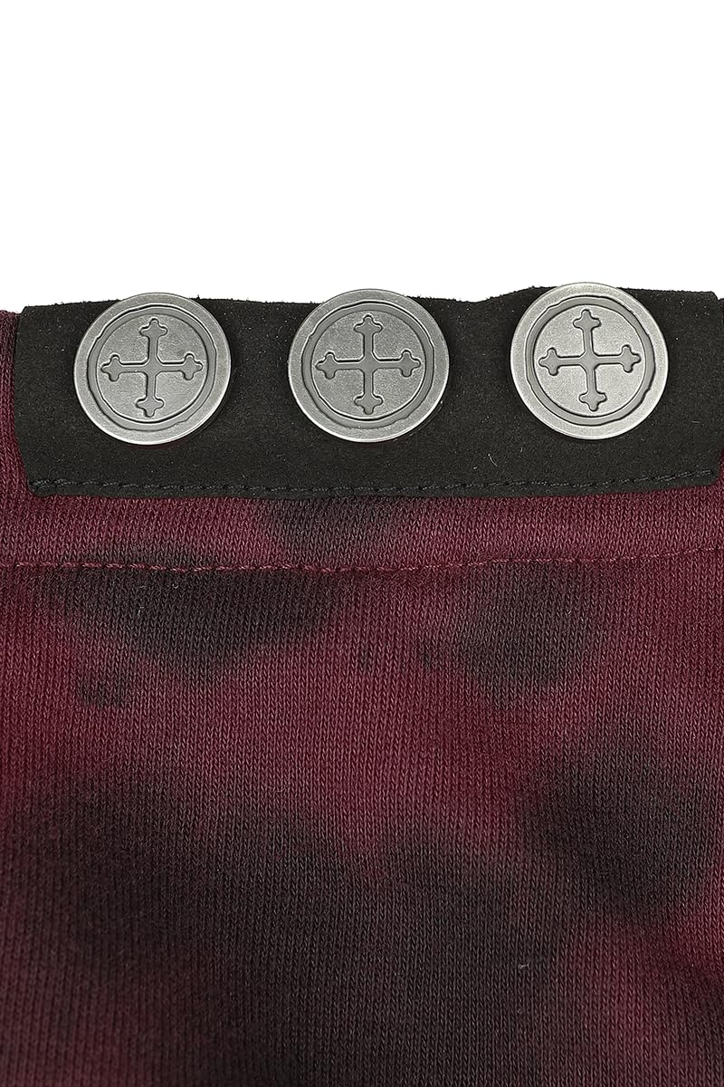 Rock Rebel by EMP Donna Felpa con Cappuccio Original Sinners Kapuzenpullover Rosso