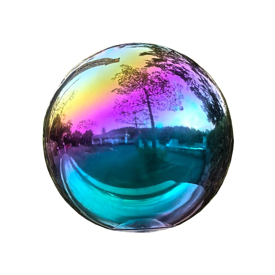 Amazon.com: Pangmao Rainbow Gazing Globe Mirror Ball in