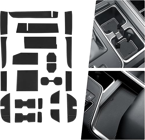 BIBIBO 22 alfombrillas para Lexus GX 550 2024 2025 2025 2025 GX550 (PremiumLujoOvertrail), almohadillas de ranura para puerta de automóvil 2024 2025