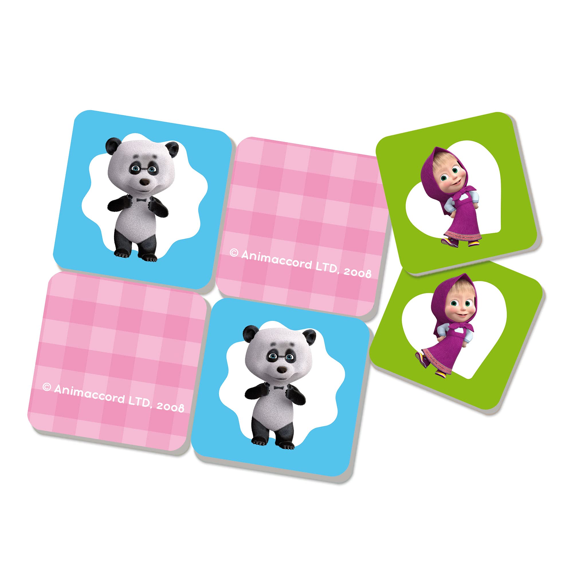 Lisciani Giochi And The Bear Masha Super Desk Edugames, Multicolore, 2-5 anni, 89192