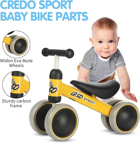 Miniatura 5 de Triciciclo de equilibrio para bebés de 1 año de edad, niños y niñas, juguetes de 10 a 24 meses, bicicleta de equilibrio para niños pequeños, 4