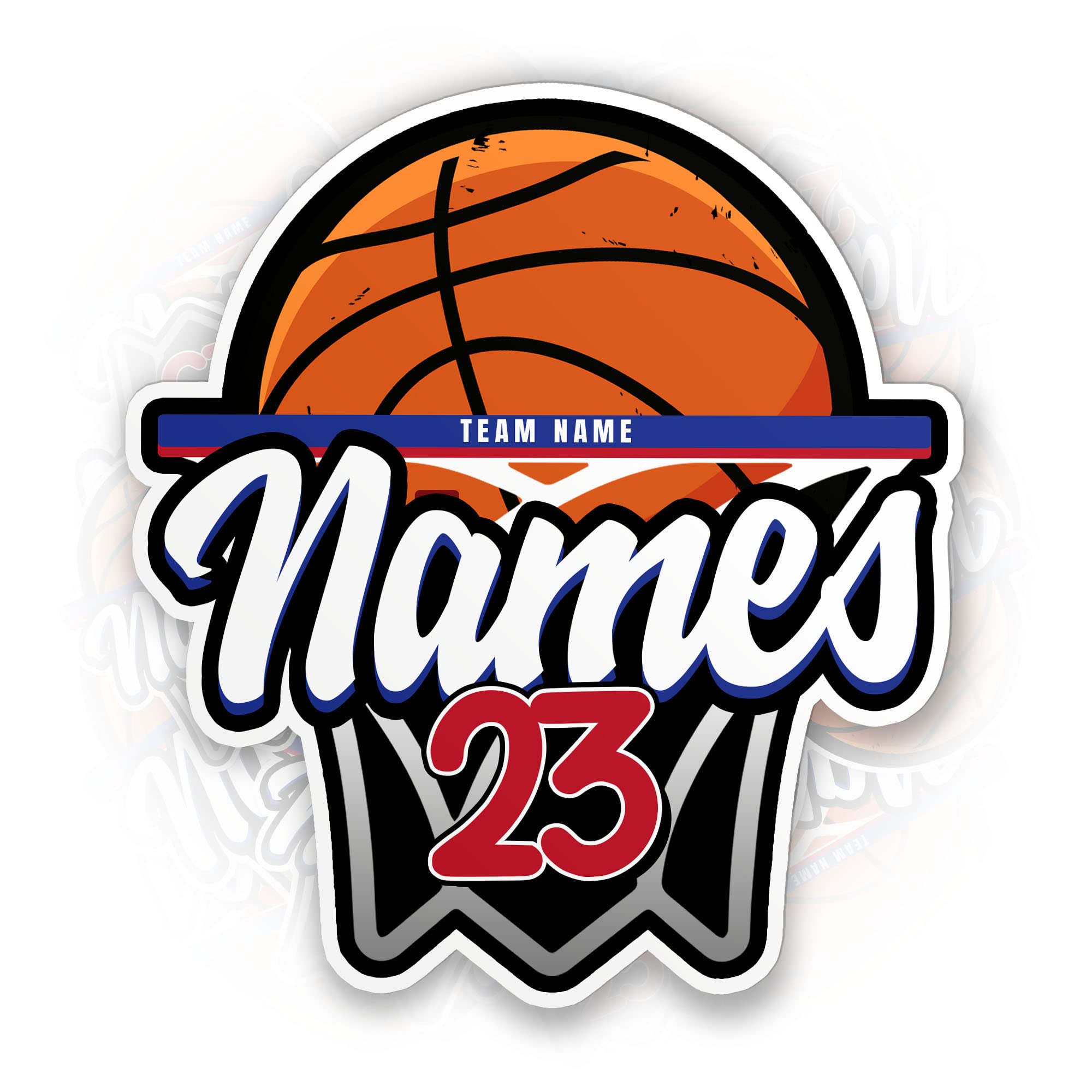 logotipos y nombres de baloncesto de la nba