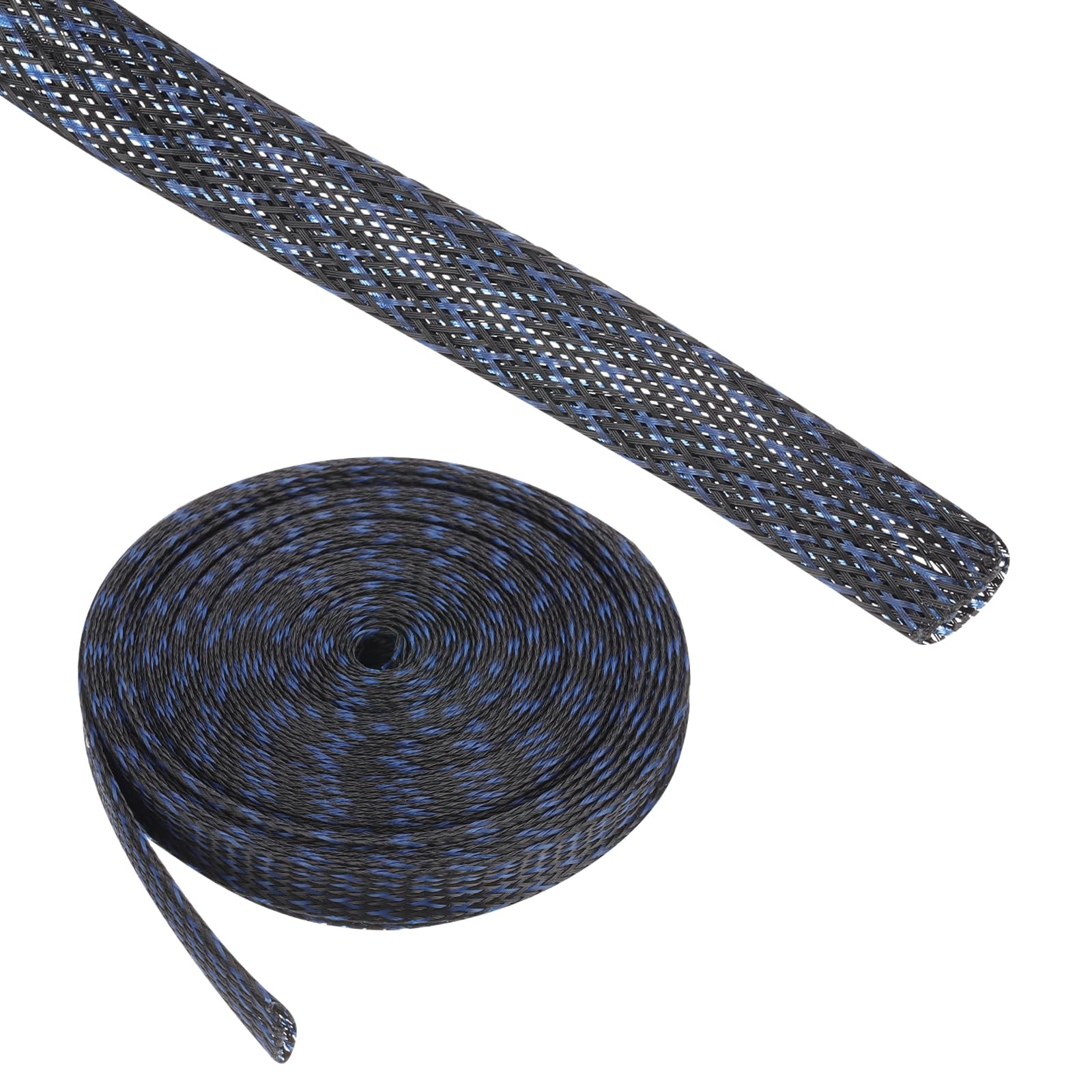 Rebower 25ft PET Expandable Wire Loom 1/2 Inch