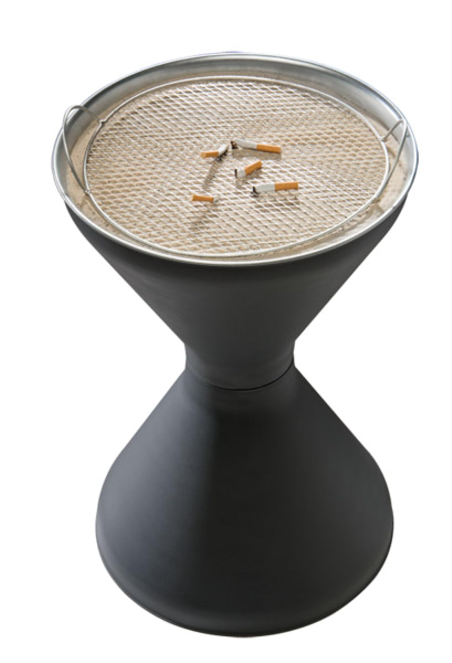 APS supporto posacenere - Diabolo -, PP, zincato latta, Ø 40 cm, H: 60 cm