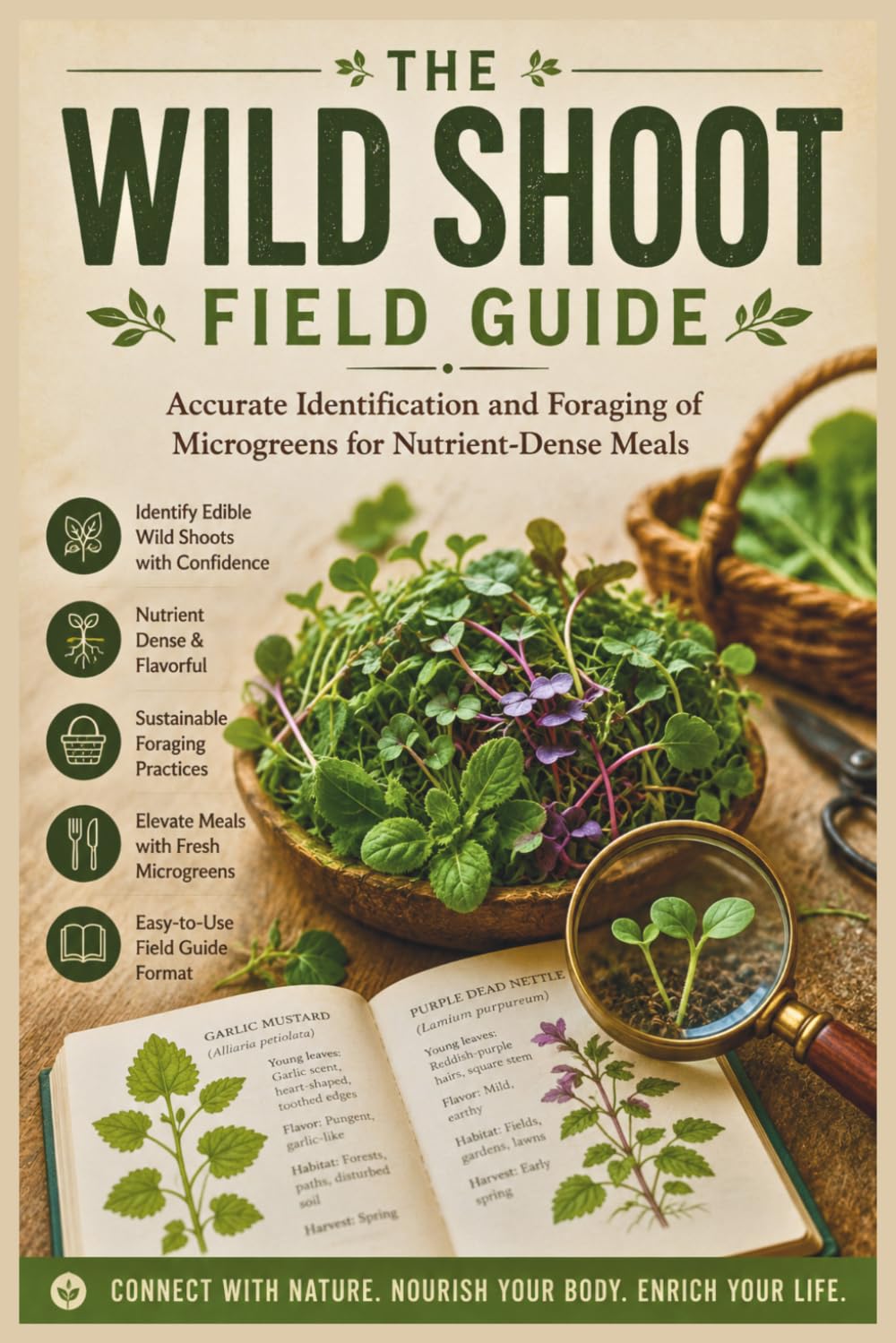 The Wild Shoot Field Guide: Accurate Identification and Foraging of Microgreens for Nutrient-Dense Meals