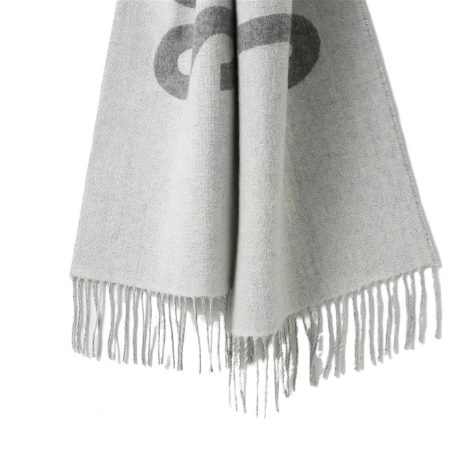 Thick Soft Wool Cashmere Scarf for Women Winter Warm Wrap