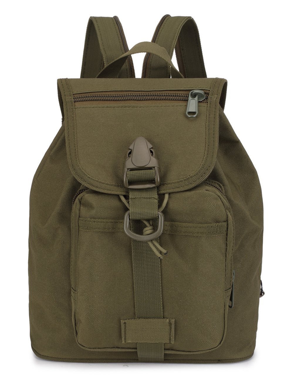 Mini Backpack Daypack,Aanticy Oxford Small School Bag Boys&Girls Toddlers Tactical Drawstring Backpack Military Molle Army Assault Pack Rucksack for Outdoor Sports Travel Hiking Camping School