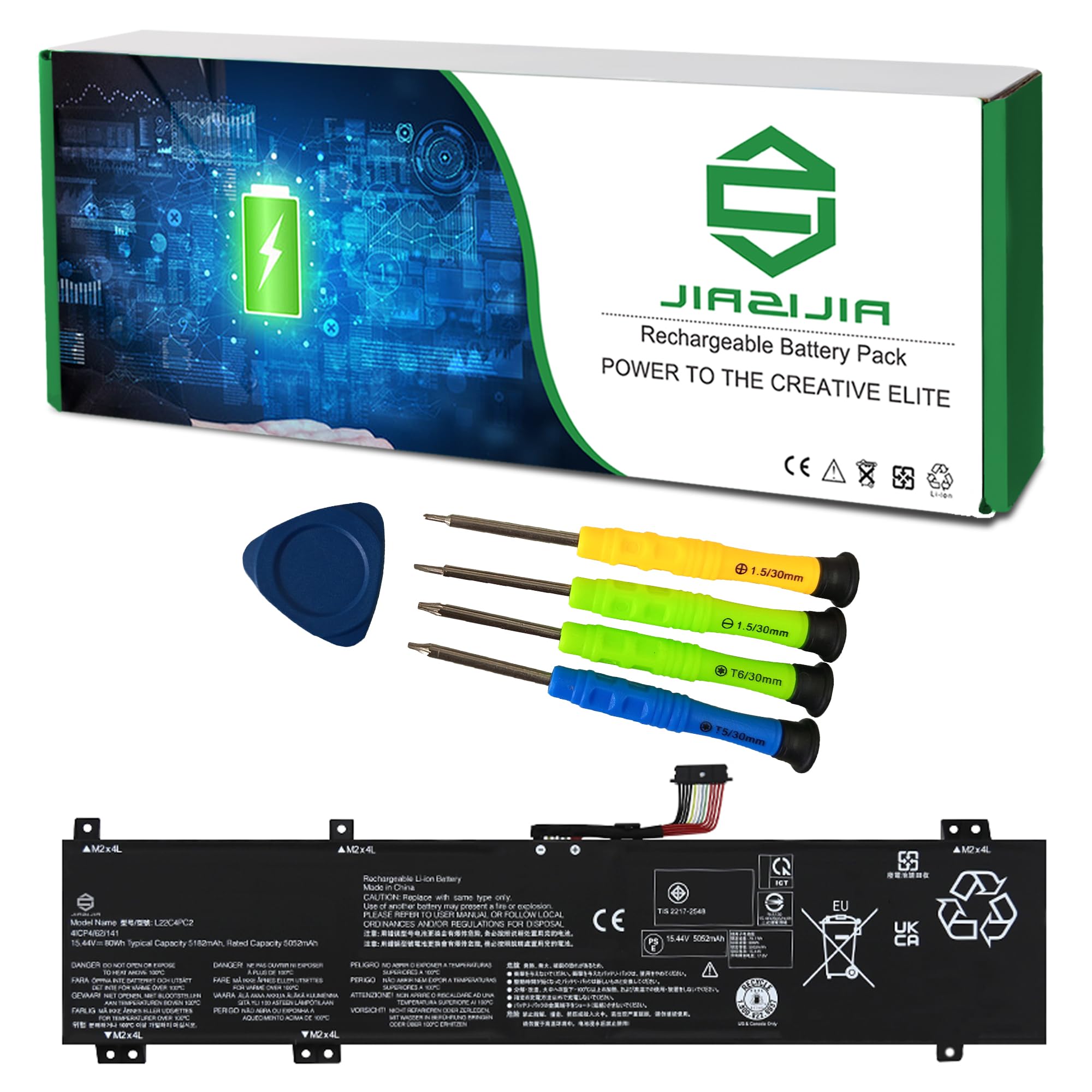 Amazon.com: JIAZIJIA L22C4PC2 Laptop Battery Replacement for