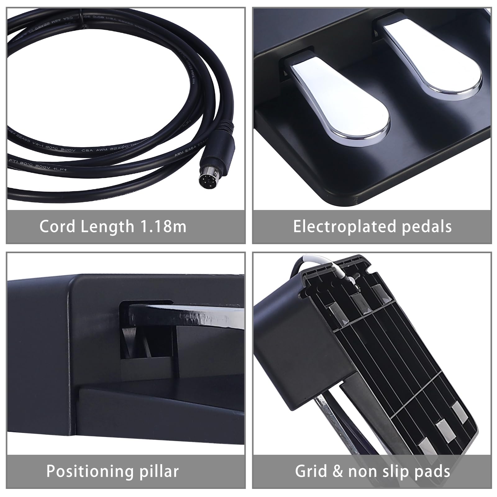 Amazon.com: WikrOck Portable 3-Pedal Board unit for Electric