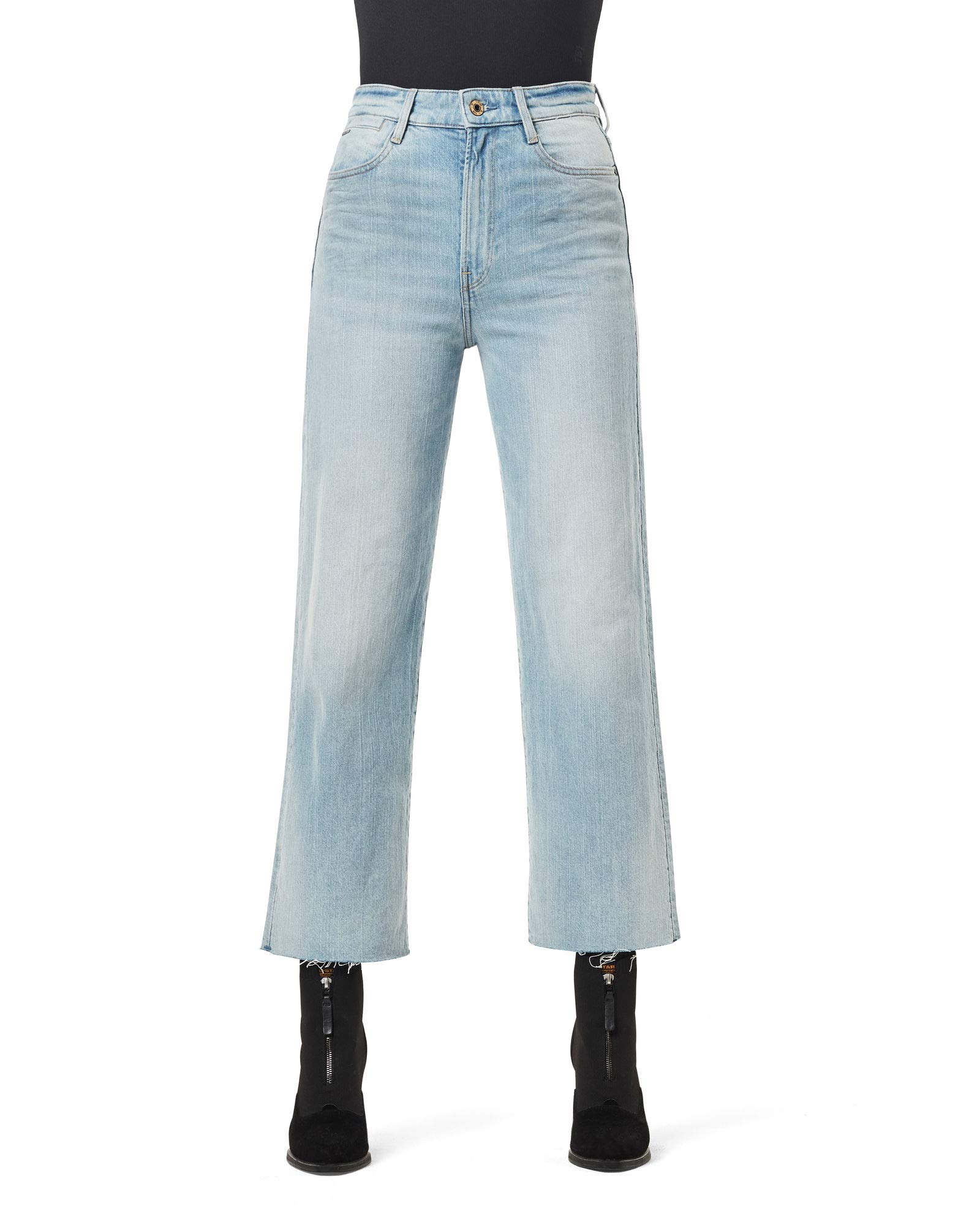 G-Star Mujer Midge Saddle Straight Jeans — view 16