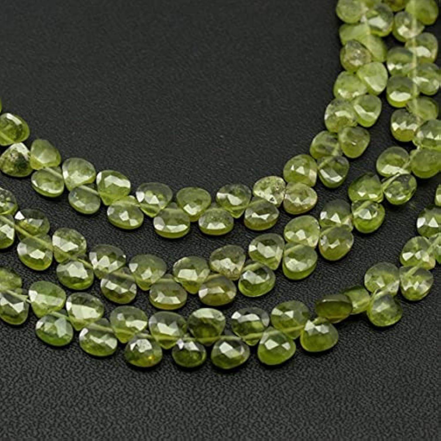 Perles vasonite naturelle cœur pour créer des bijoux bohèmes chics