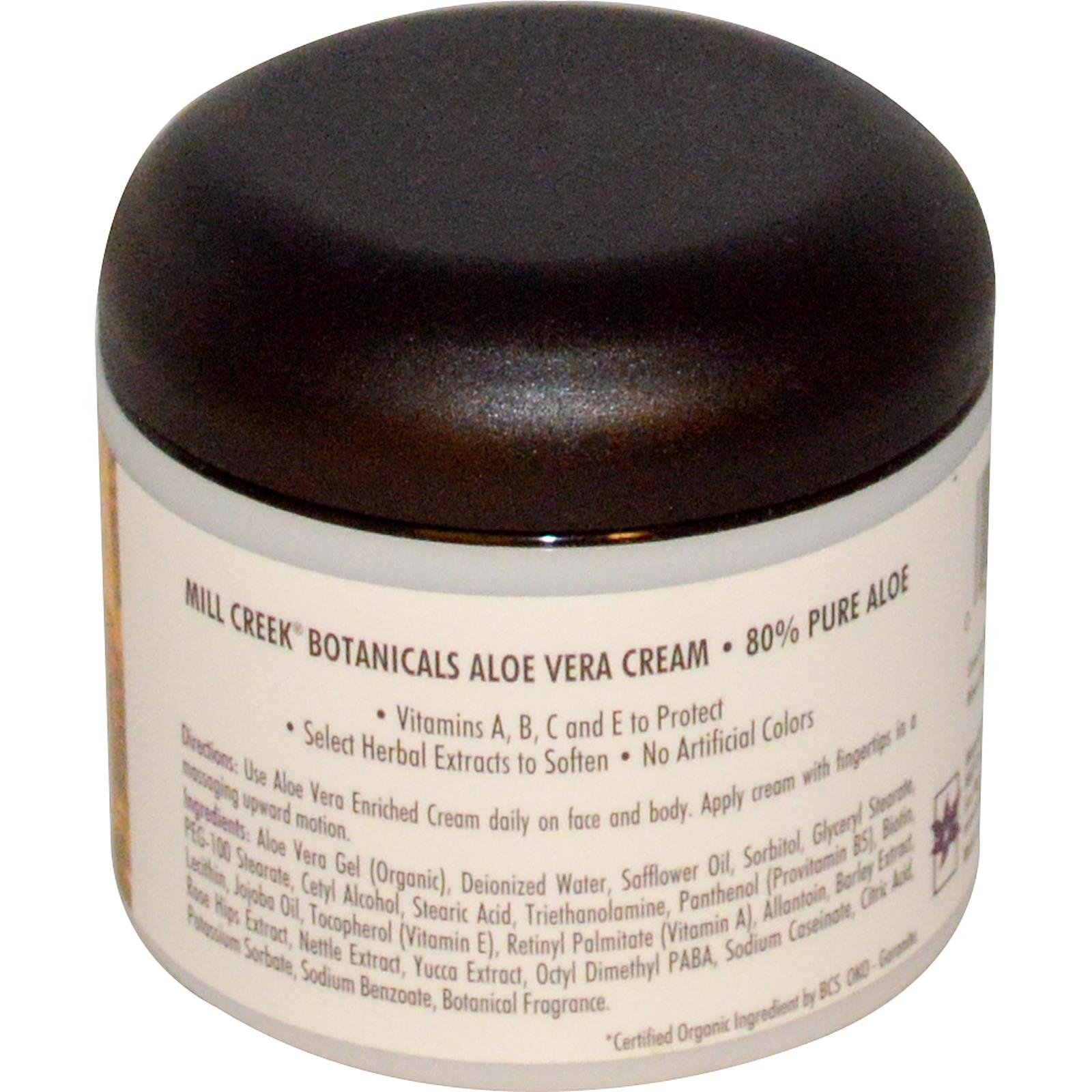 Mill Creek 261701 Aloe Vera Cream 4 Oz