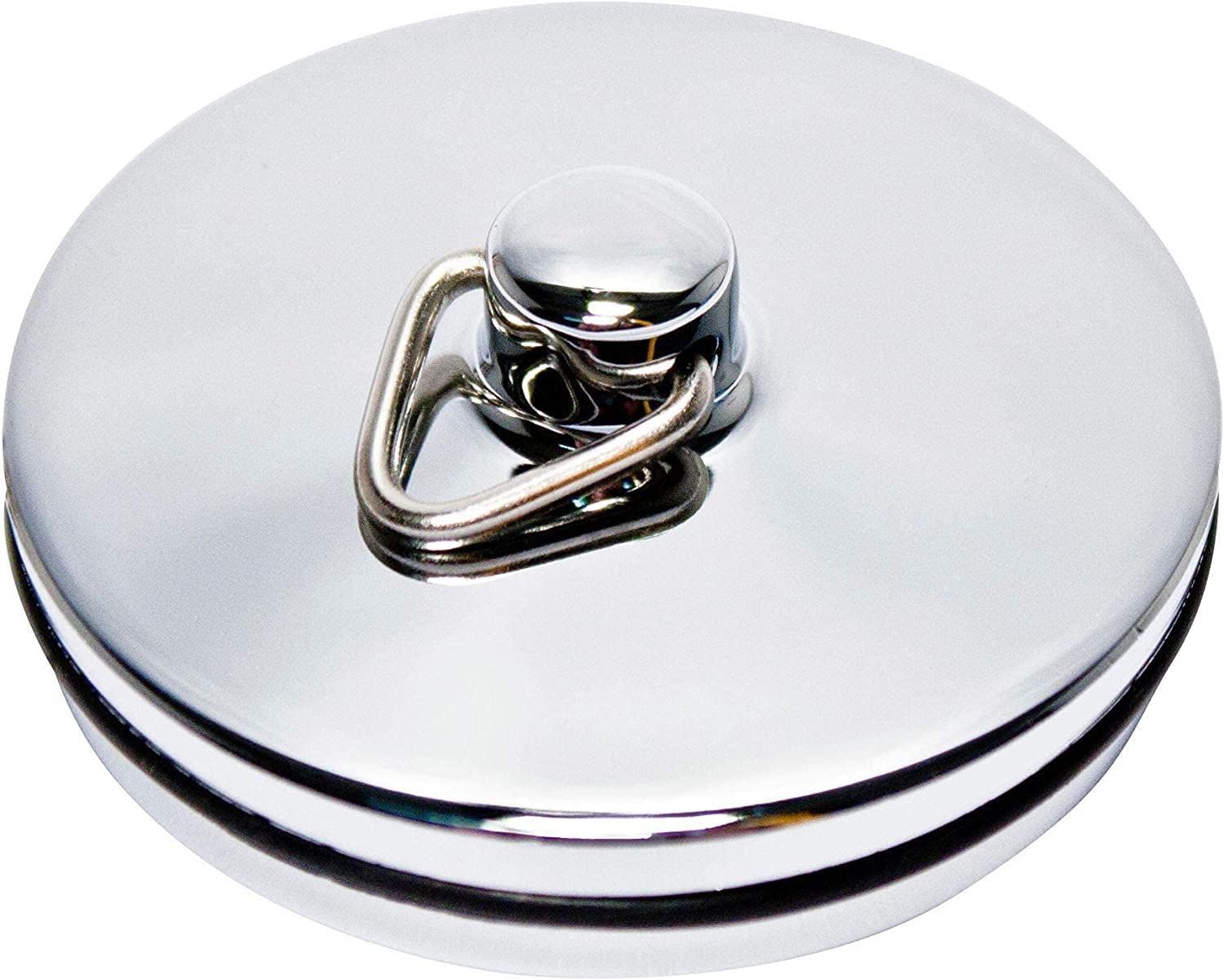 Merriway Chrome Plated Bh03915 45Mm 1.3/4 Inch Metal Bath Basin Shower Plug Stopper