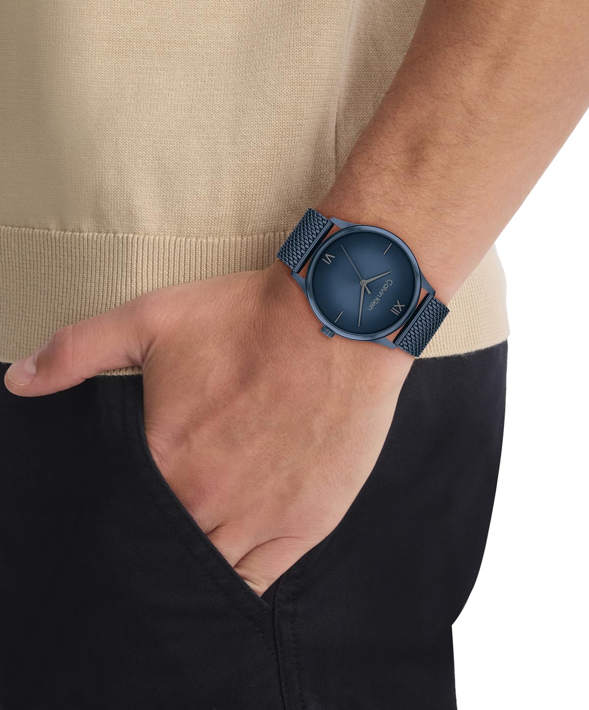 Calvin Klein Set aus 3 Armbändern für Damen Kollektion CK Stacked aus Edelstahl - Erhältlich aus Gold oder Silber