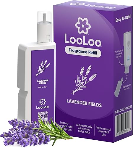 Miniatura 10 de LooLoo Recambio de fragancia de aceites esenciales naturales, algodón limpio, para usar con dispensador LooLoo