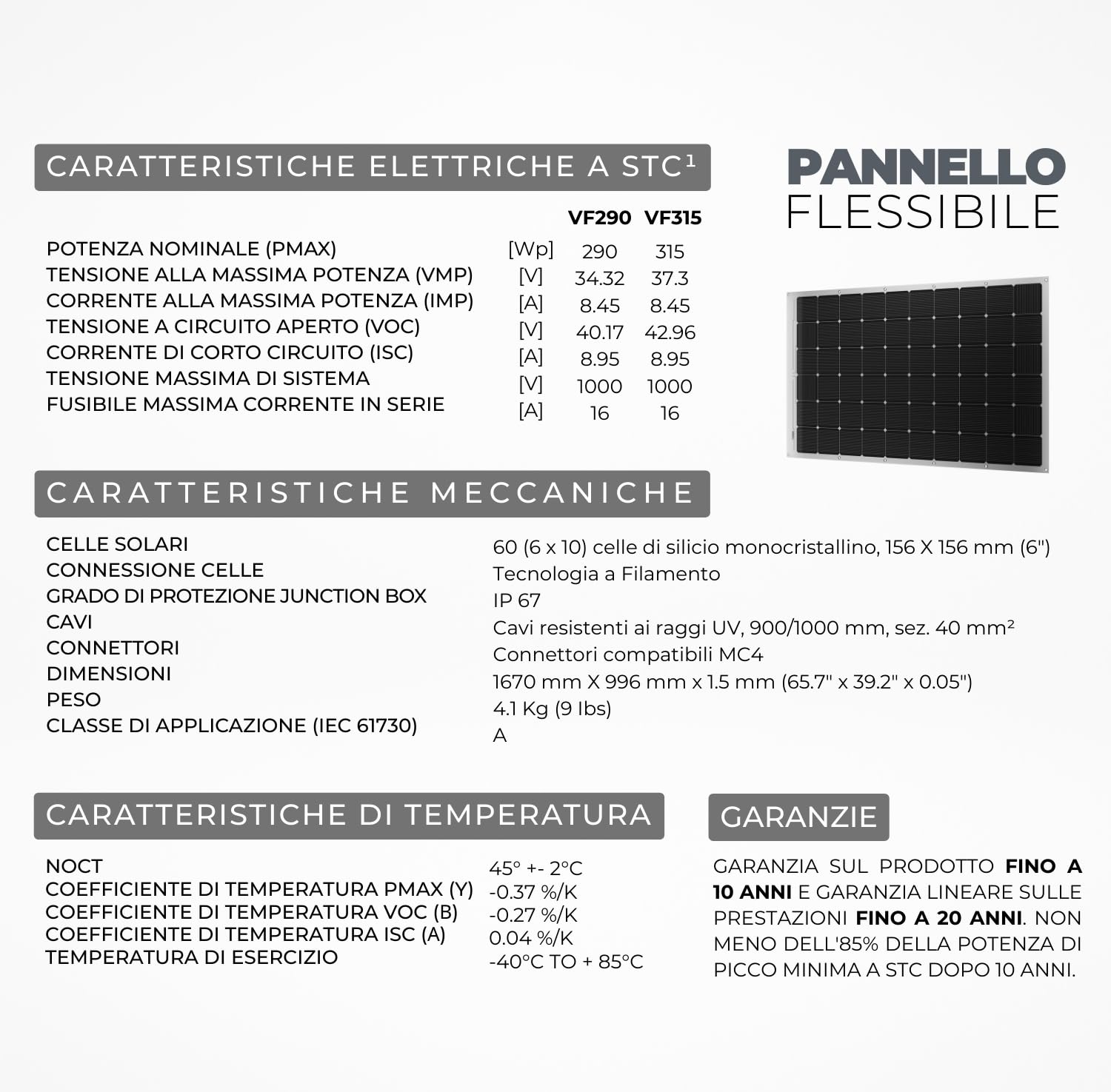 Kit de 2 paneles solares flexibles 315 W Microinversor de 800 W y cable – Módulos monocristalinos IP67 Ultra Delgados 167 × 99,6 × 0,15 cm – Panel Fotovoltaico Plug and Play para Balcón – Fácil de