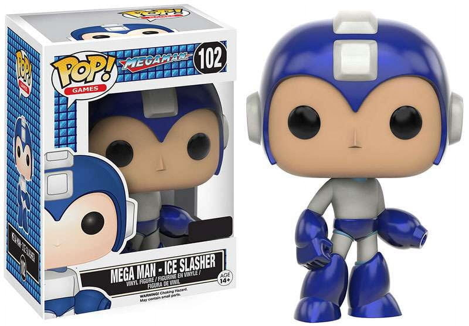 Amazon.com: Funko Pop Games Mega Man Ice Slasher Exclusive Variant