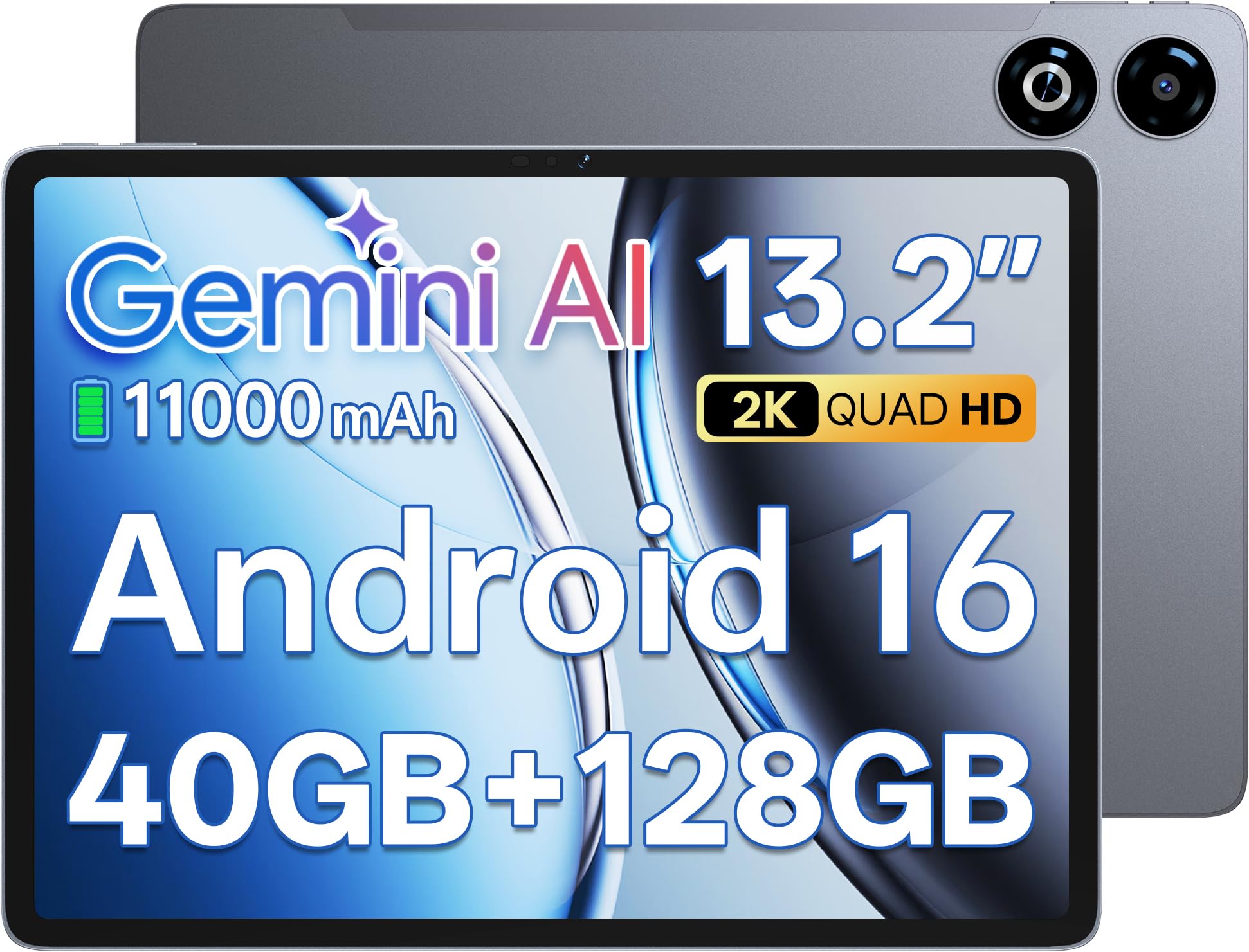 Amazon.com : SVITOO 13 Inch Android 16 Tablet with WiFi, 2K