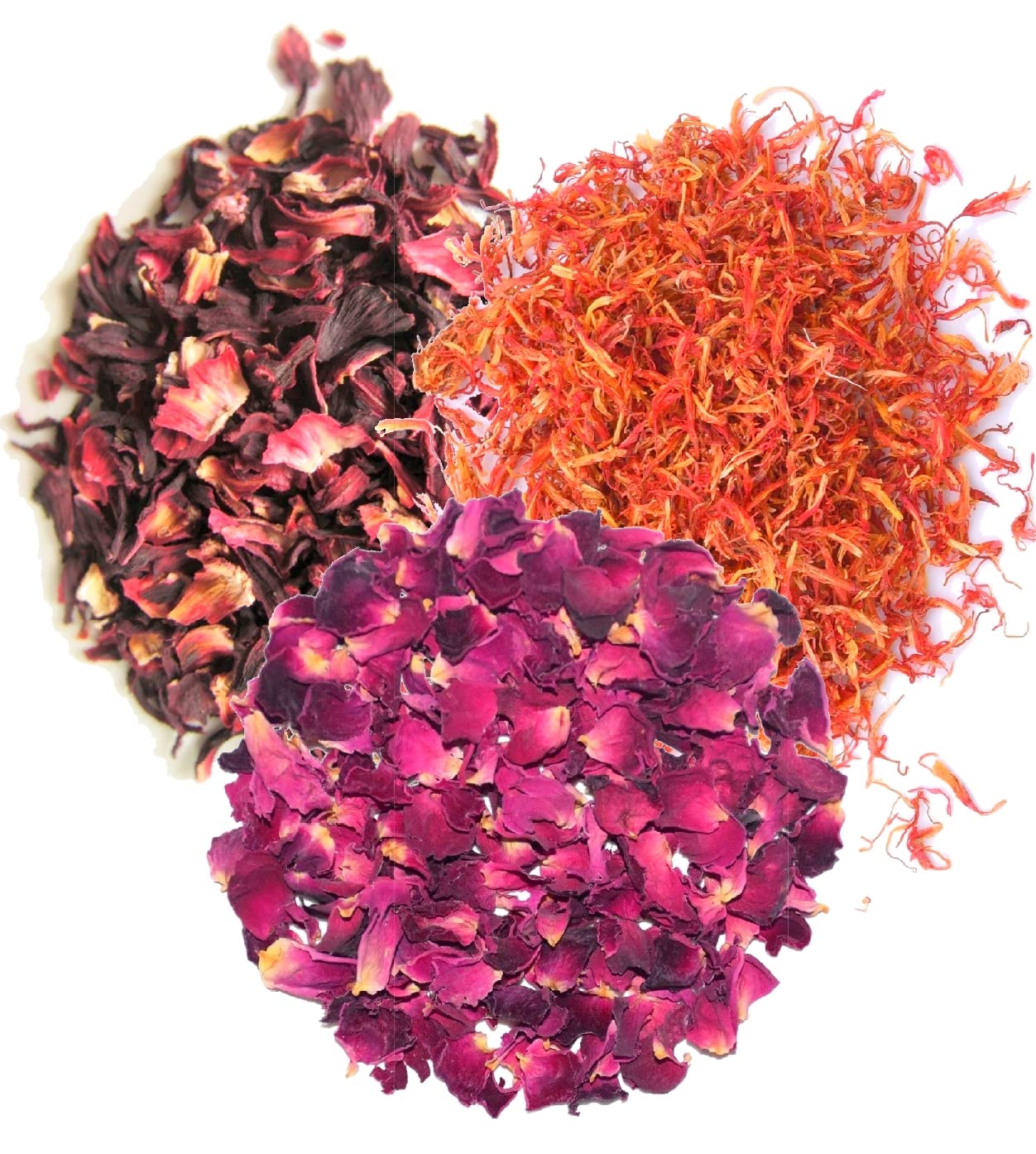 A D Food & Herbs Combo of Dried Safflower/Rose/Hibiscus Flower Petals Aromatic Edible for Homemade Lattes, Tea Blends, Bath Salts, Gifts, Crafts each pack (20 Gms) (B0B3VG1SKB) Amazon Price History, Amazon Price Tracker