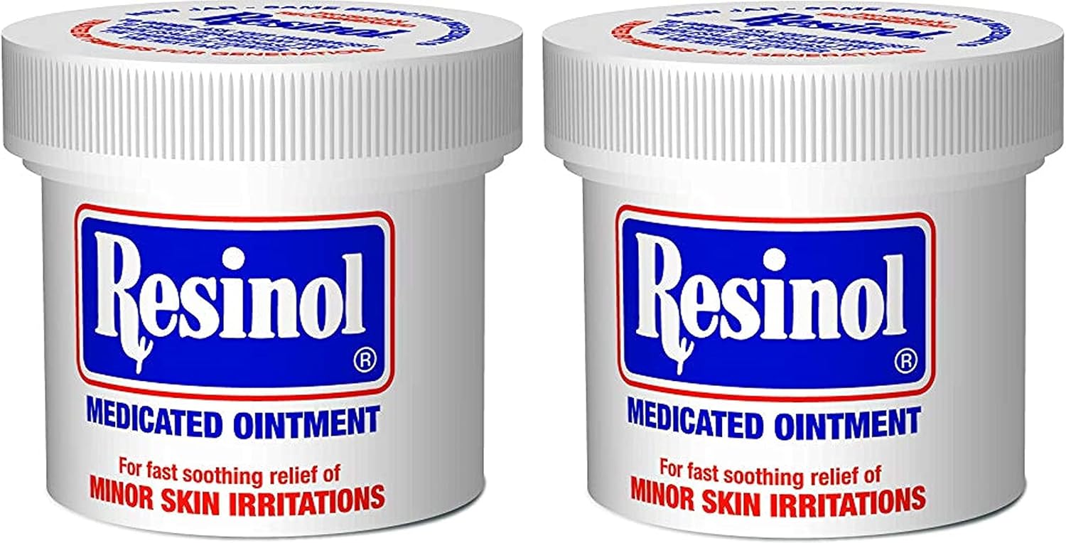 Resinol Medicated Ointment 3.3oz Ointment (Pack of 2