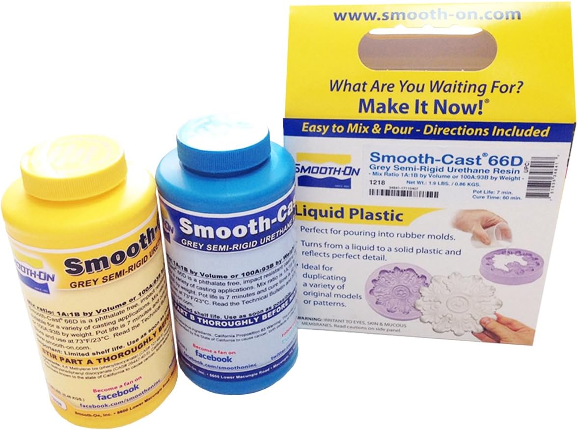 Smooth-Cast Semi - Rigid Line 66D Series, Trial Size Unit