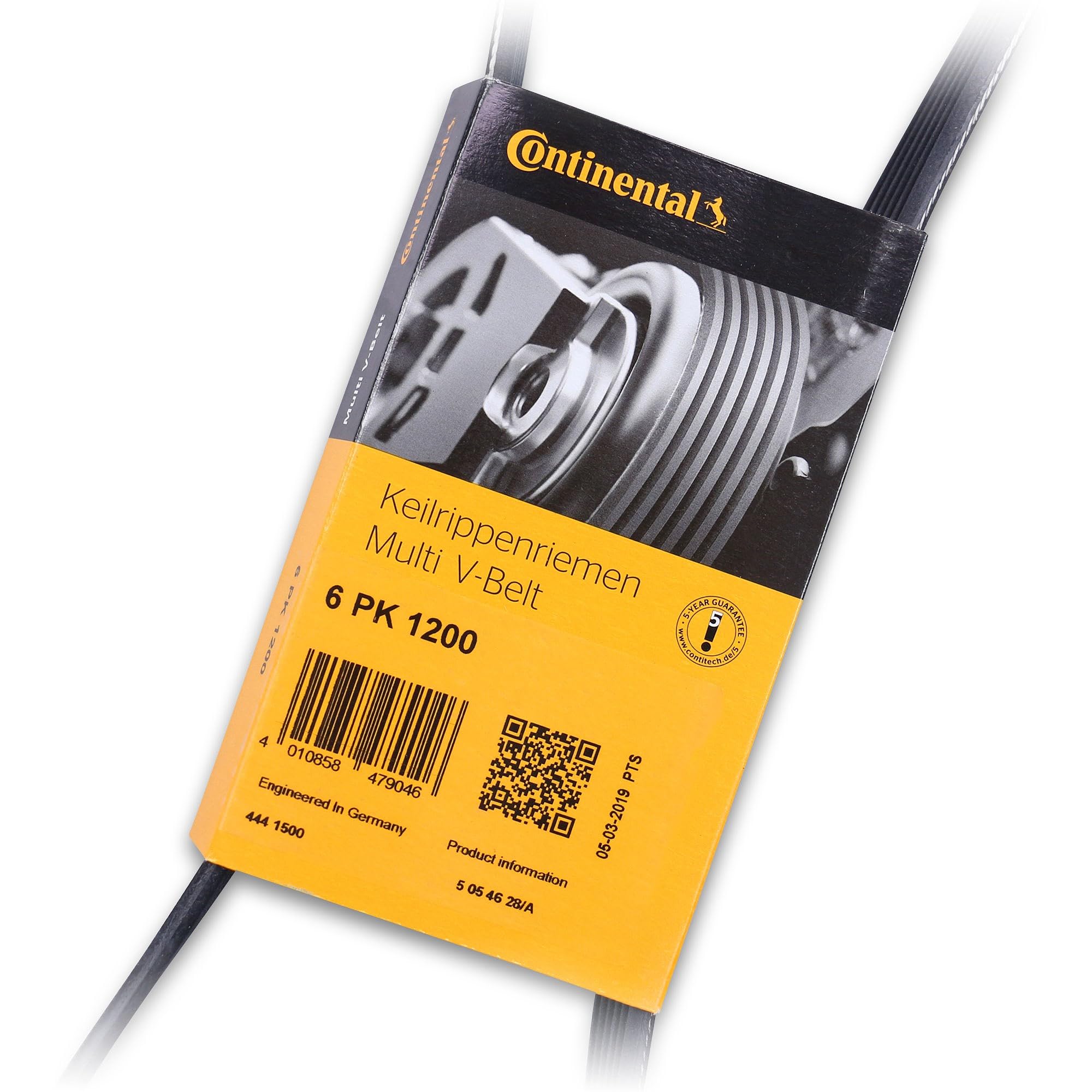 Contitech 6 PK 1200 Cinghia Trapezoidale