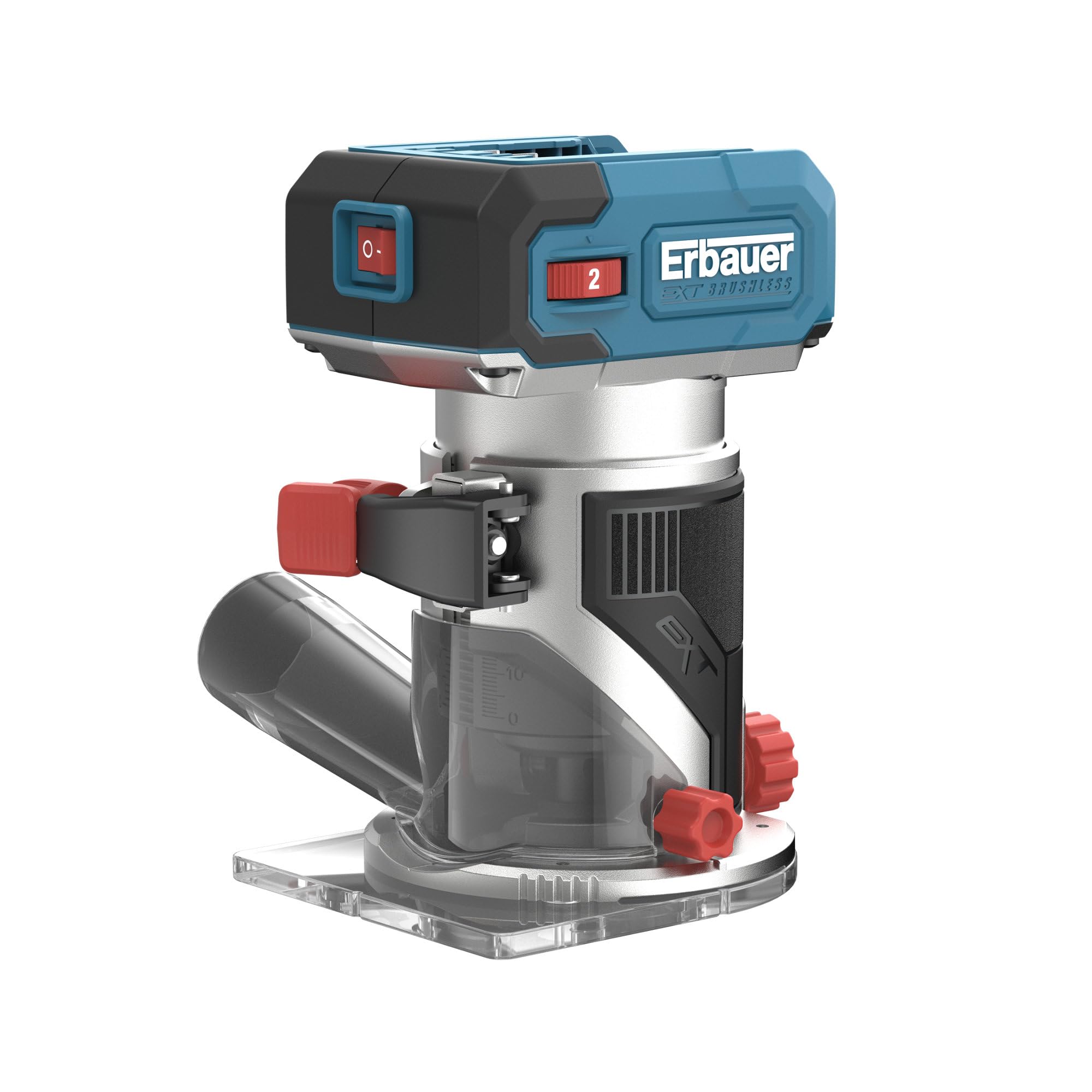 Erbauer ERI1108PLN, défonceuse sans fil 18 V, moteur sans charbon