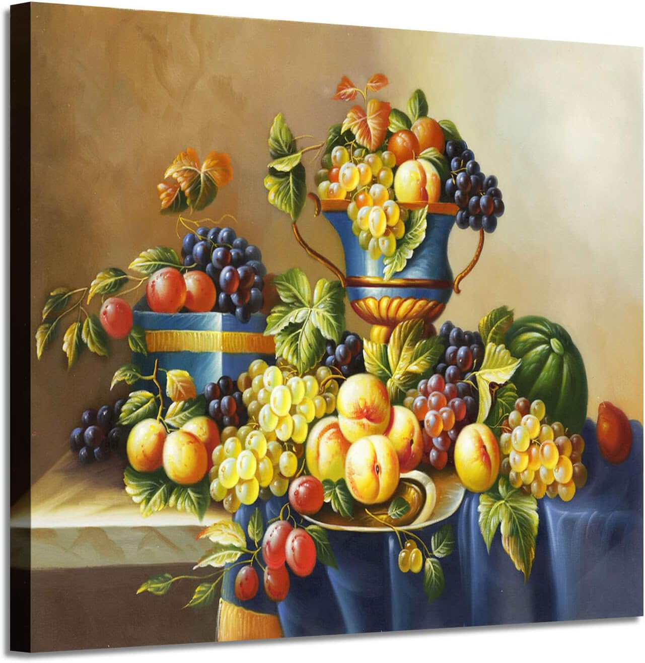 Canvas Art Wall Decor for Kitchen - Copyright Licensed Image with high Resolution Definition Print on Canvas 24" x 18" x 1 Panel