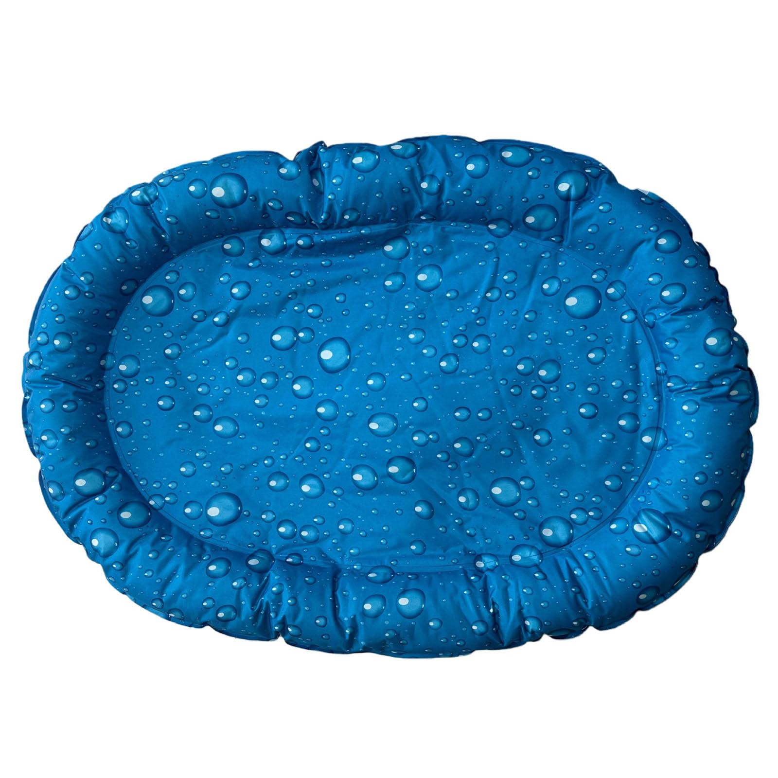 Cat Cooling Mat Elliptical Ice Den Outdoor Water Shelter Mat (42X60Cm)