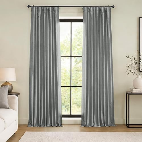 HPD Half Price Drapes PDCH-KBSBO-P Cortina Opaca Vintage con Textura sintética D