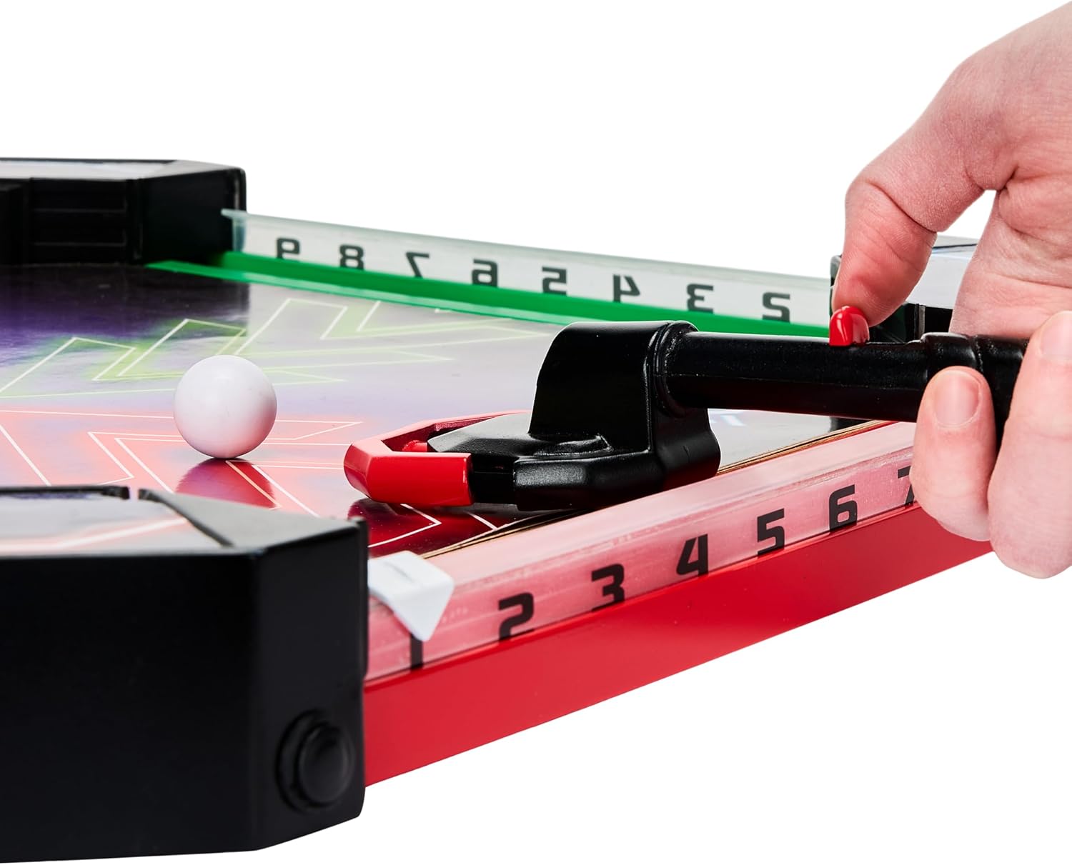 Franklin Sports Rumbleball Table Top Board Game - Fast Action Team or Solo Pinball Play - Fun Indoor Game for Kids + Adults - 1 to 4 Players - Ages 6+