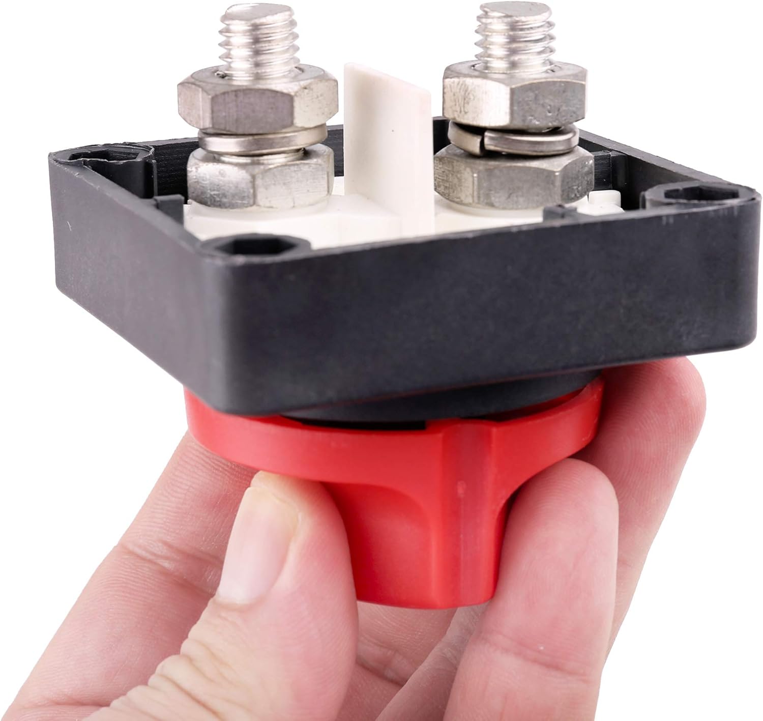 Battery Disconnect Switch On Off, 12V 24V 48V Battery Kill Master Cut Shut Off Switch for Marine Boat RV ATV UTV Vehicles, Waterproof Heavy Duty Battery Isolator Switch, 275/1250 Amps : Automotive