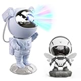Mooyran Blue Astronaut Star Projector & Bee Robot Galaxy Projector Set - Starry Nebula Night Light Projectors with Timer & Remote, Space Ceiling Lamp for Kids Room Decor, for Christmas, Birthdays