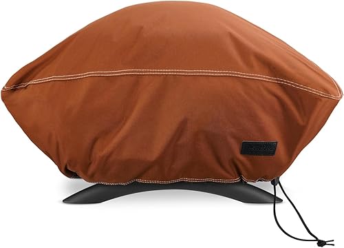 NettyPro Cubierta de parrilla para parrillas pequeñas de la serie Q, cubierta de parrilla portátil resistente al agua para la serie Q 14001000 y