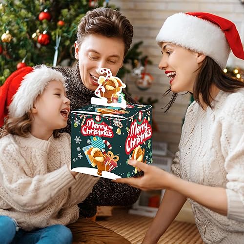 Vista 55 de Caja de dinero de Navidad para tirar de regalo en efectivo, cajas de regalo para dinero en efectivo, caja de regalo sorpresa para padres, amantes