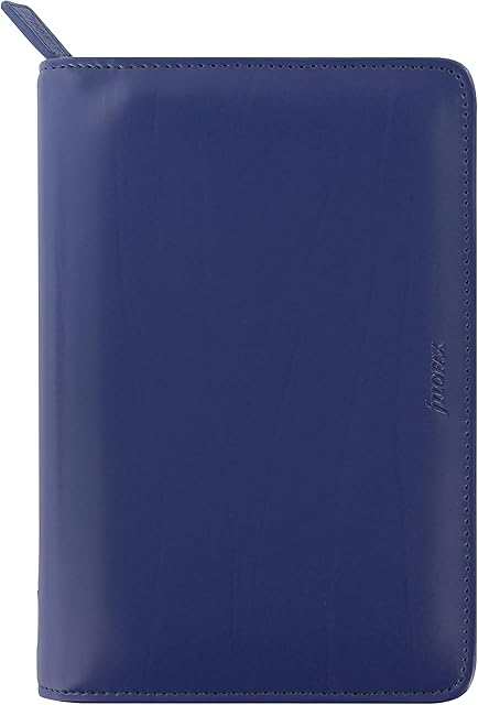 Filofax Personal Metropol Zip navy organiser