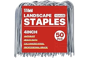 U Shape Garden Stakes 50 Packs 50 Packs For Various Uses