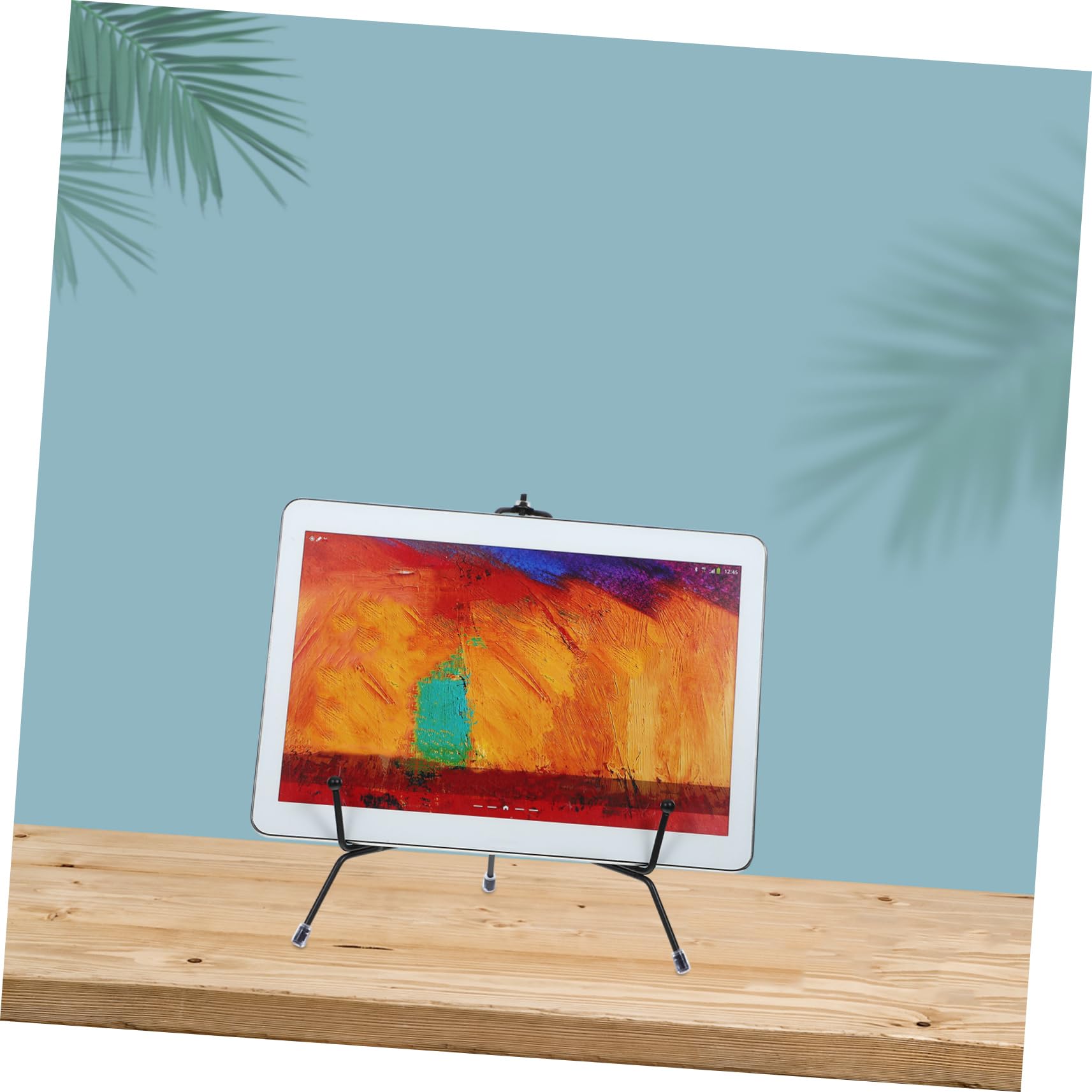 Mikikit Separador de Platos Negro de Hierro Plegable, Soporte para Platos Decorativos y Libros, Adecuado para Banquetes y Exhibiciones, Pack de 9 Unidades