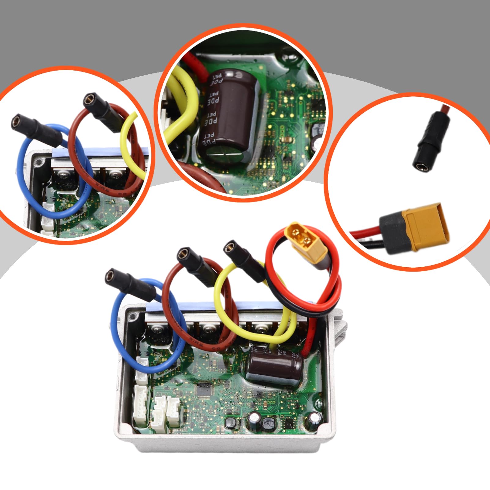 Elektroroller-Controller für Ninebot Max G30D 2 Controller Control Boards Assembly Kit für Max G30 G30D G30LP Tuning Chip E Scooter