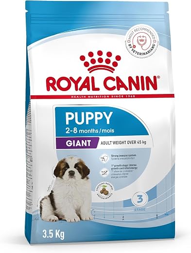 Royal Canin Giant Puppy Dog Food, Dry Food, Supports Immune System & Intense Growth Controlled Energy, 3.5 Kg