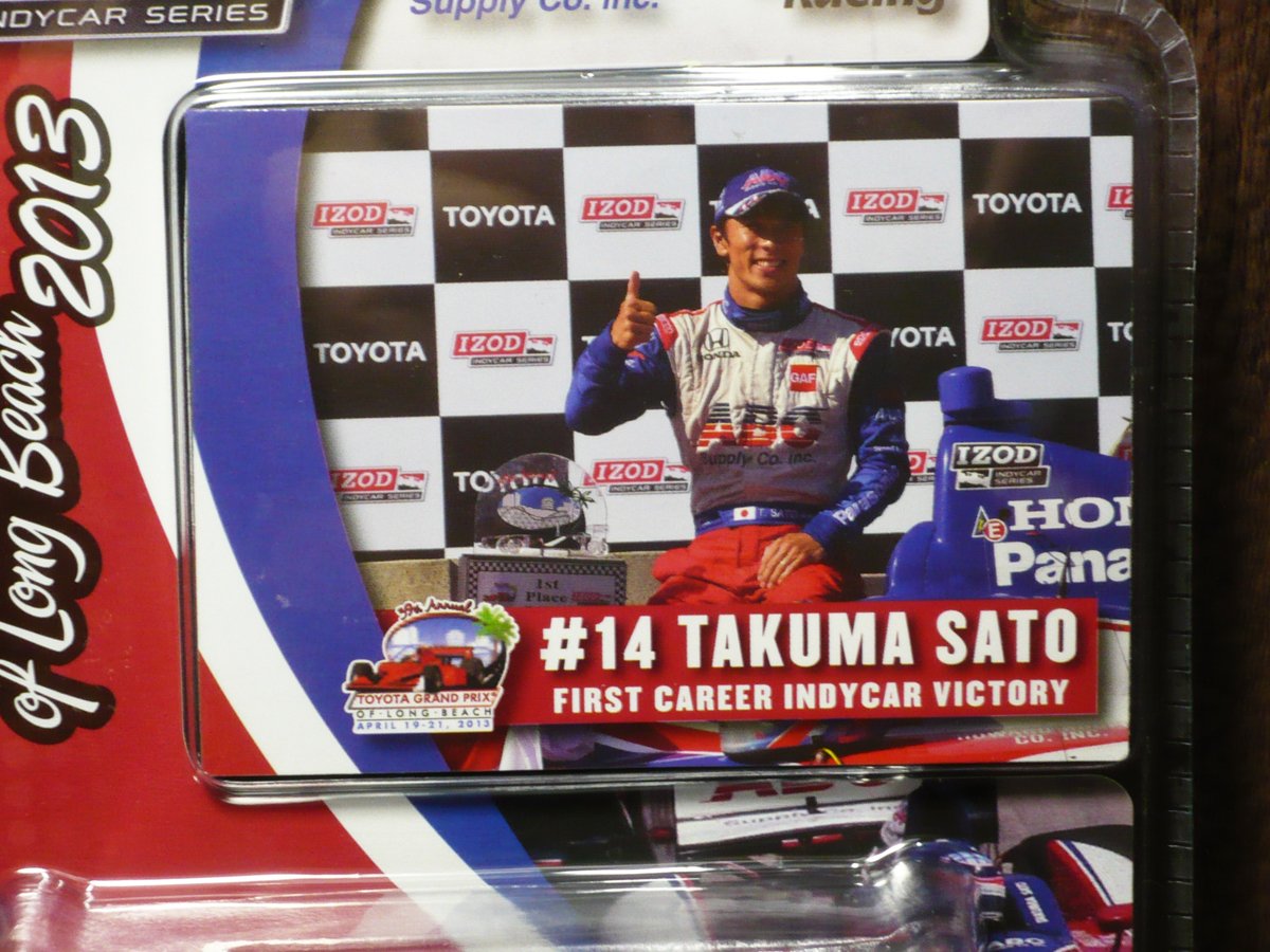 Amazon | 【佐藤琢磨】1/64 AJフォイトレーシング 2013年INDYロング