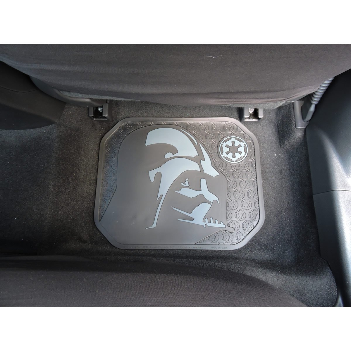 Star Wars Darth Vader with Galactic Empire Logo Car Truck SUV Front & Rear Seat Rubber Floor Mats - 4PC product thumbnail 8