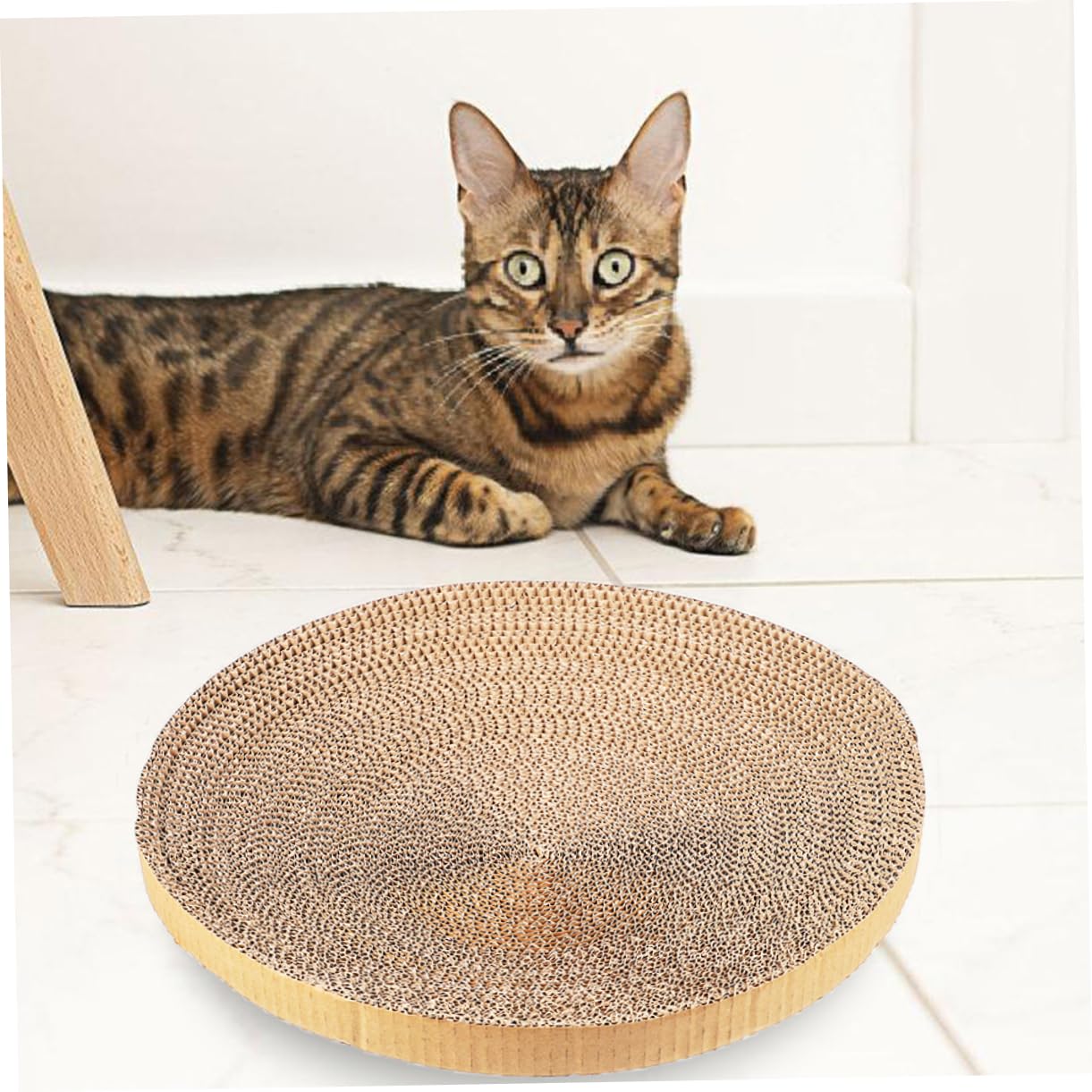 Toddmomy 3piezas Núcleos De Repuesto para Rascador De Gatos De Cartón Corrugado Reciclado Almohadillas Rascadoras Resistentes Al Desgaste para Habitación Reemplazo De Tablero Rascador para