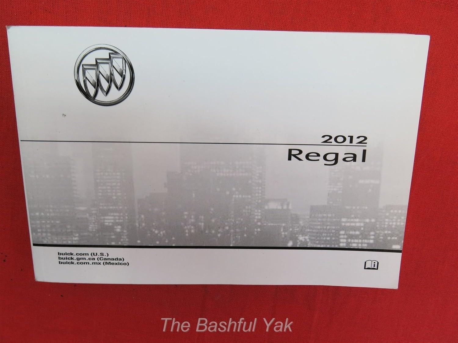 2012 Buick Regal Owners Manual Buick Books