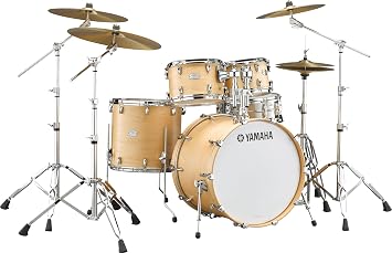 Yamaha Tour Custom Maple 4pc Standard Shell Pack, Butterscotch Satin