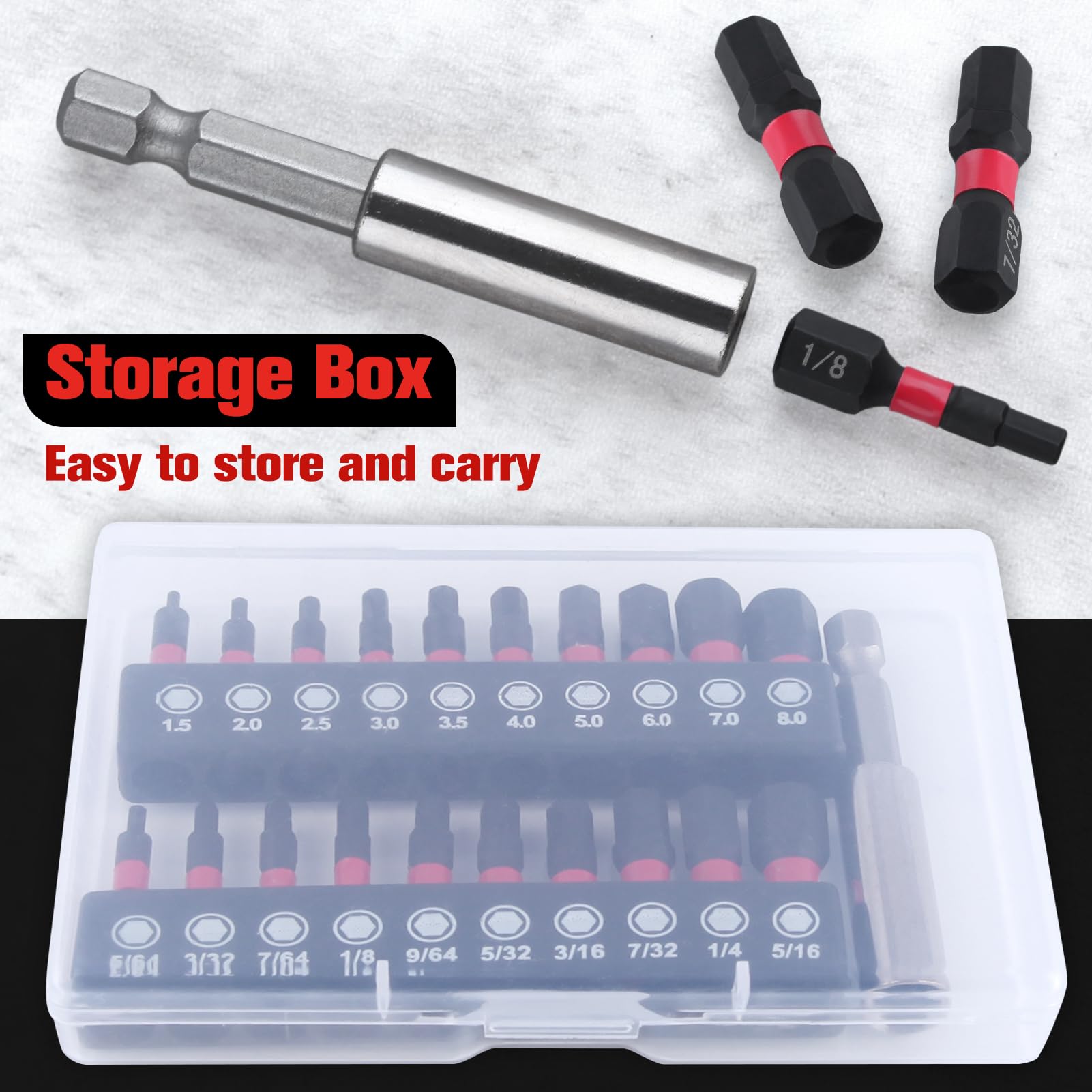 えり　新品ビット Amazon | LEONTOOL 六角レンチ ビット 20個 六角レンチドリルビット