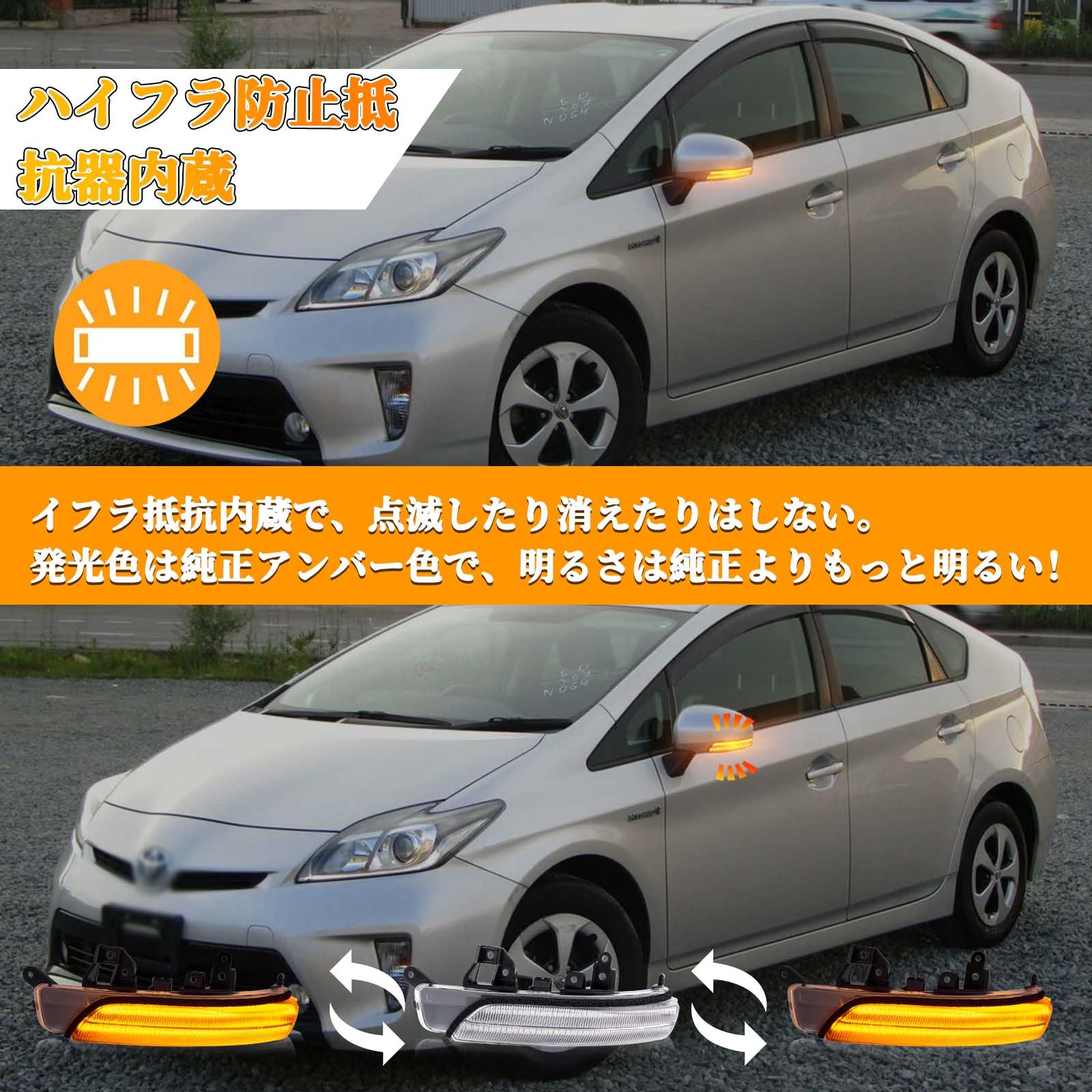 Amazon.co.jp: Gempro プリウス PHV 30系 G's対応 プリウスα 40系