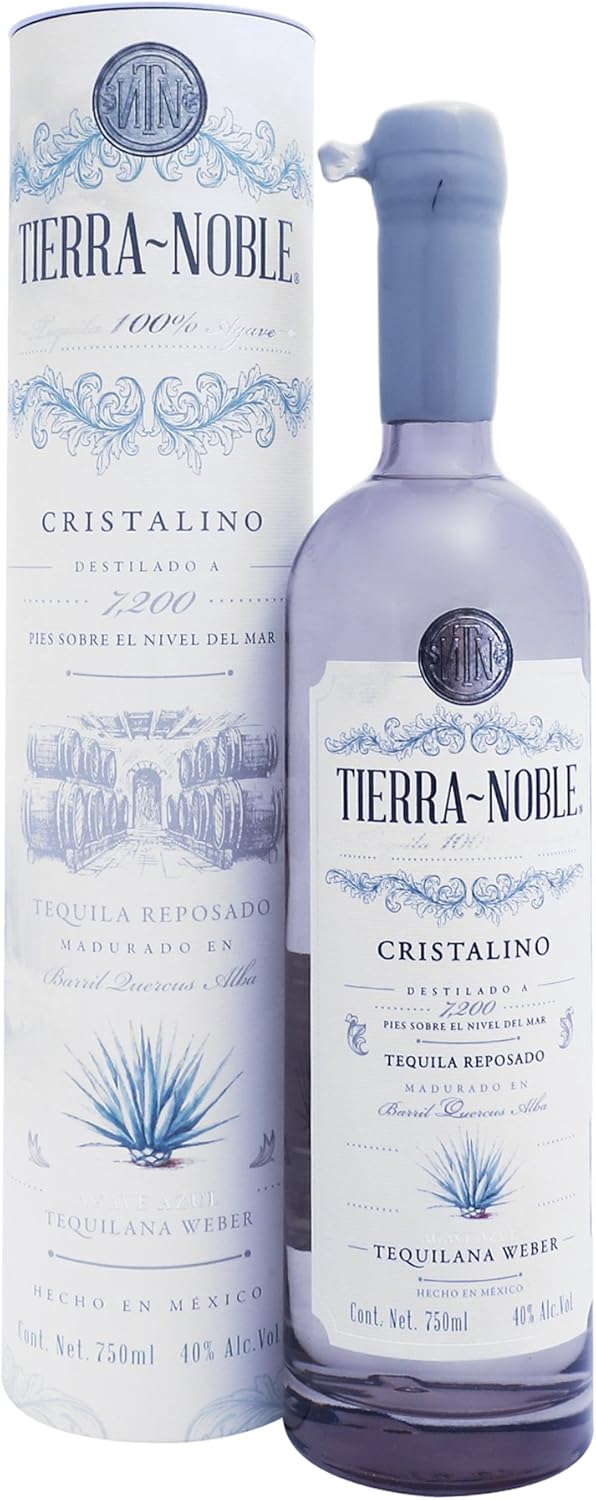 Tequila Reposado Tierra Noble Cristalino 750 ml