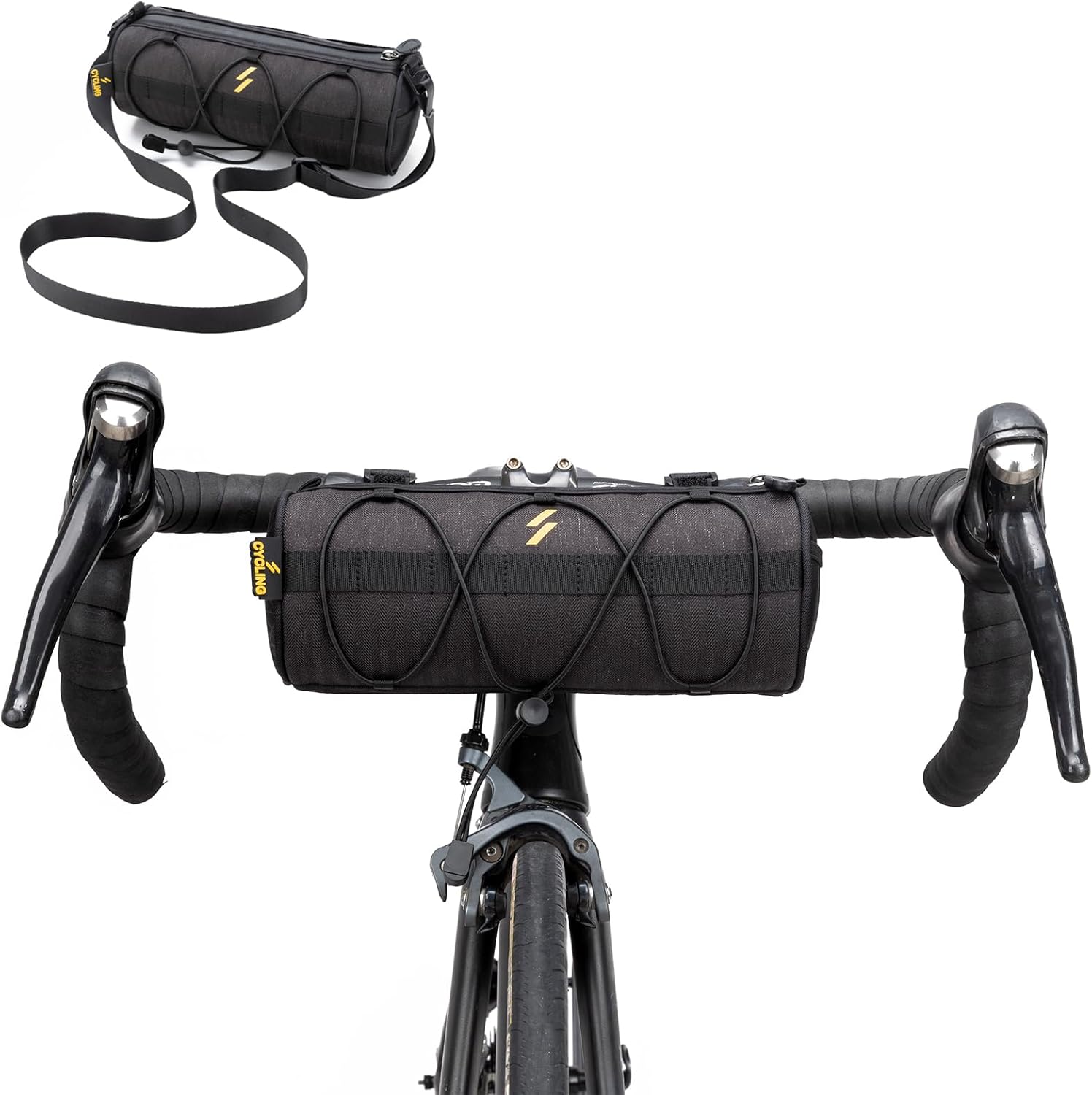 ROCKBROS Bike Handlebar Bag Small Bicycle Handle Bar Bag Handy Front